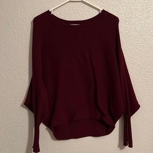 Sweater. Maroon